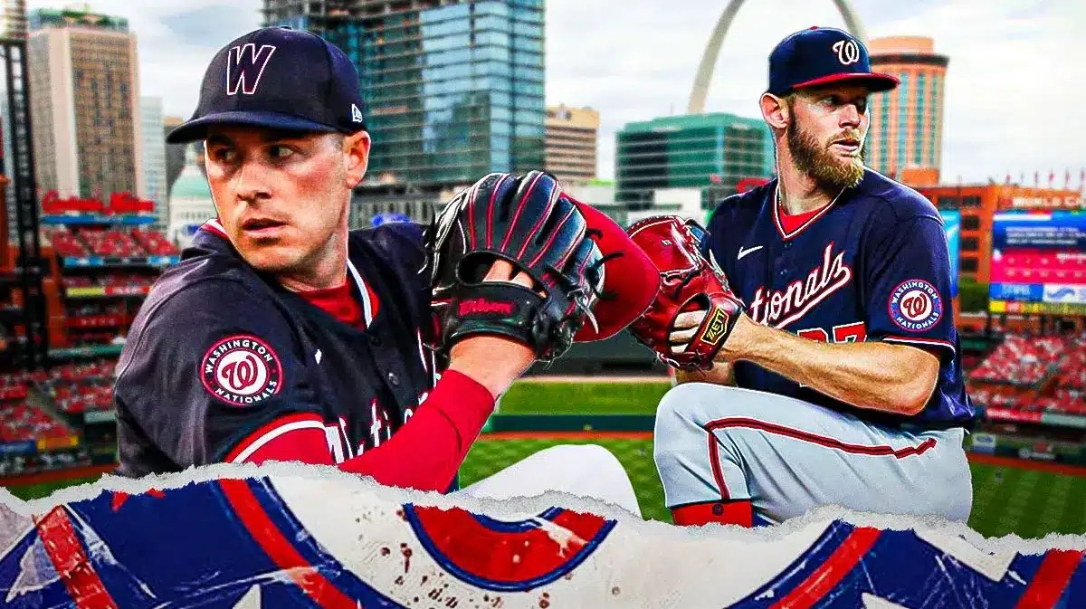 Nationals Patrick Corbin and Stephen Strasburg