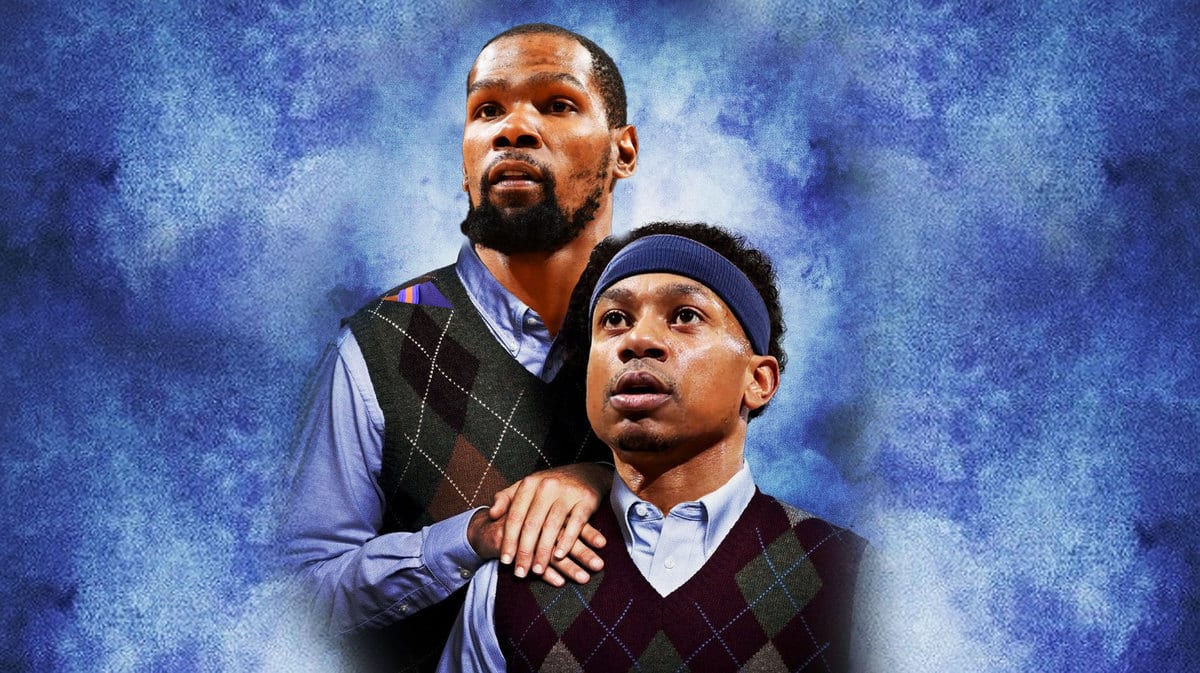Kevin Durant (Suns) as Will Ferrell and Isaiah Thomas (NOT Isiah Thomas) as John C Reilly
