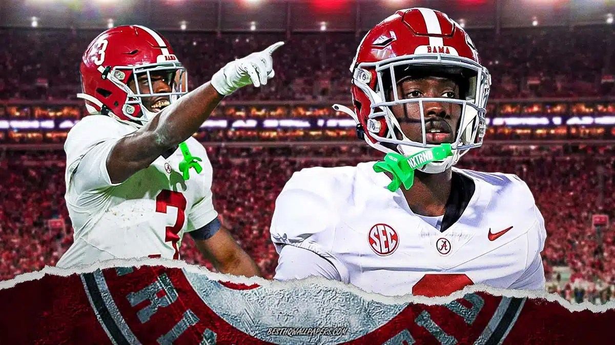 Alabama defensive back Terrion Arnold.