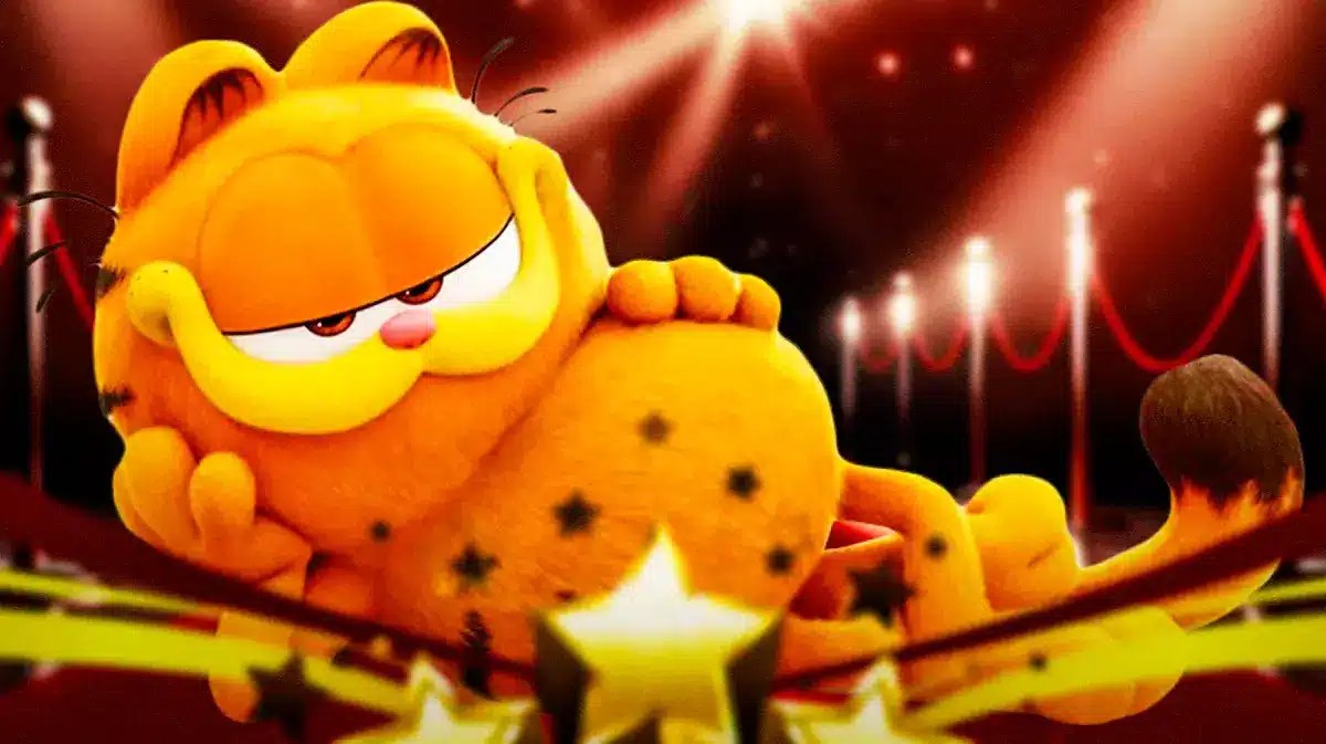 Garfield the movie scene.
