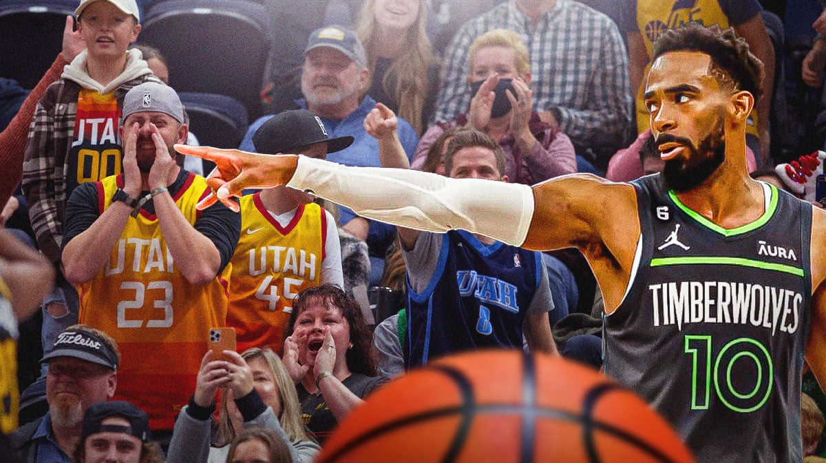 Timberwolves guard Mike Conley.