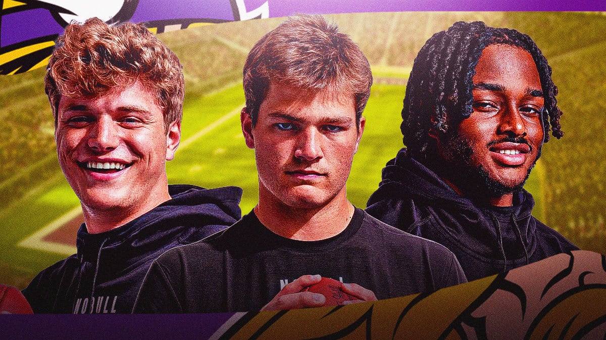 The Vikings may be interested in Drake Maye or J.J. McCarthy