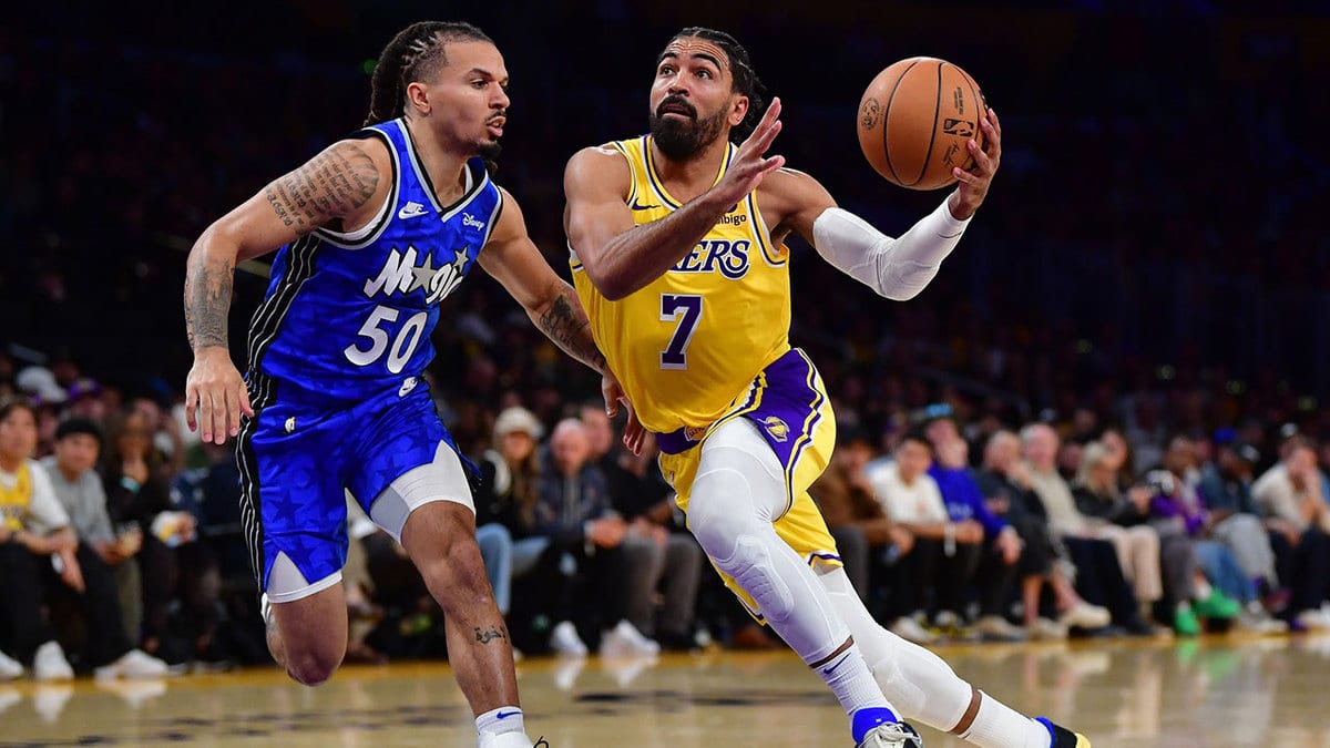 Gabe Vincent of the Lakers is almost set to come back. 