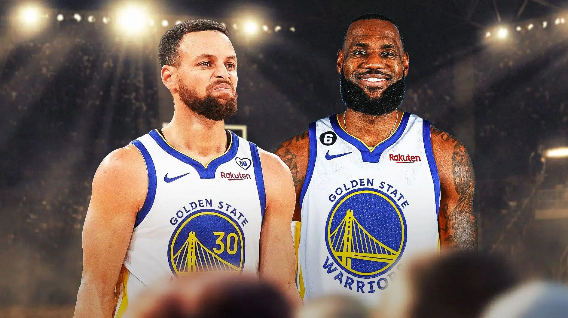 Lebron james sale warriors jersey