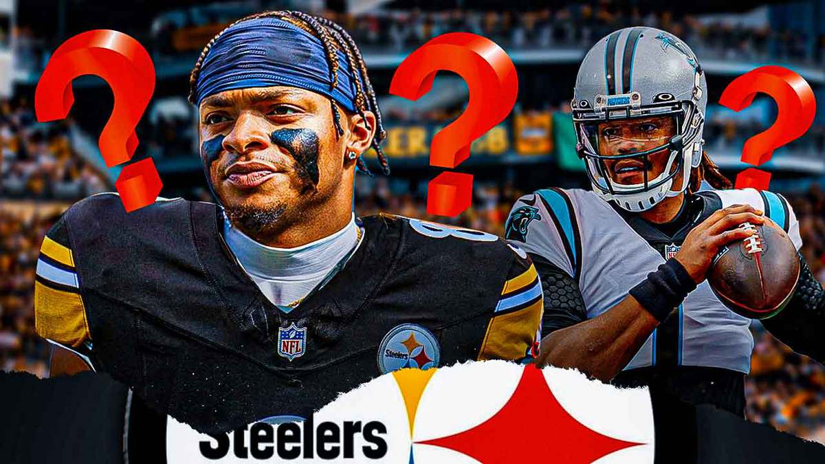 Cam Newton. Justin Fields in a Steelers uniform. Question marks all around