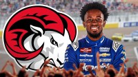 Rajah Caruth, a student at Winston-Salem State University, becomes the third Black NASCAR driver to win a national event.