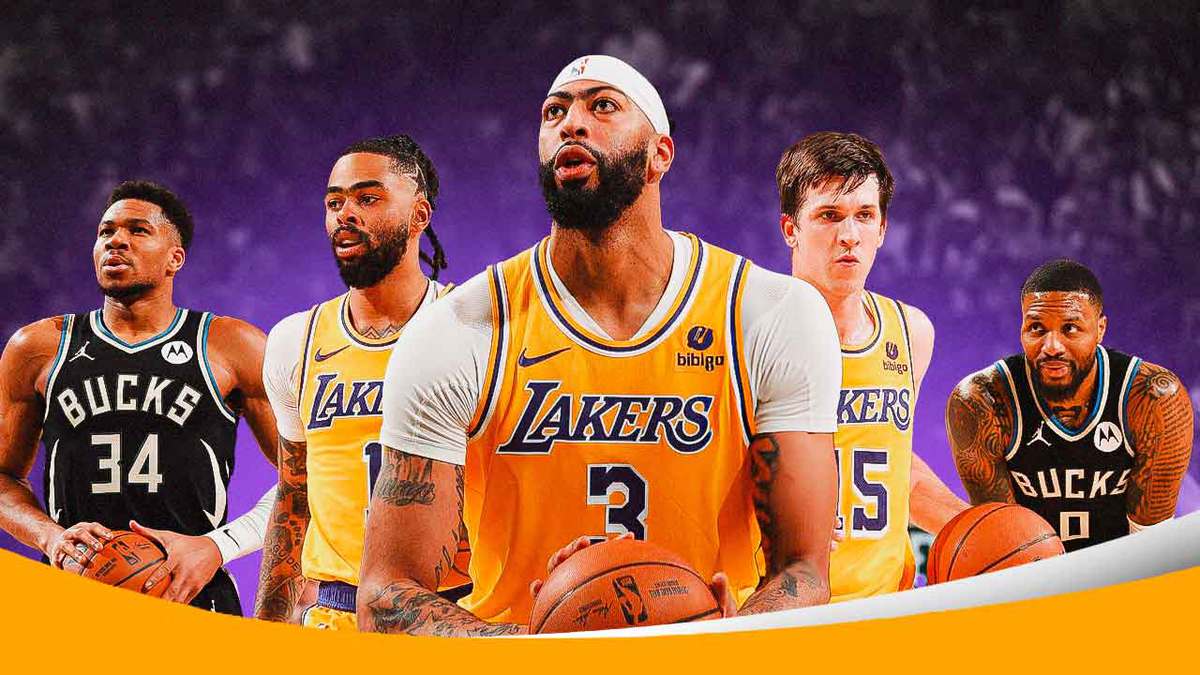 anthony davis lakers austin reaves dangelo russell