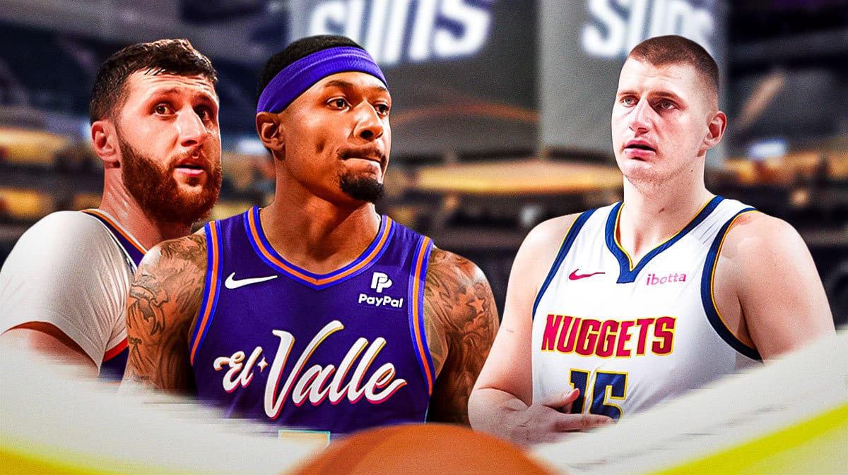 Phoenix Suns starters Bradley Beal (guard) and Jusuf Nurkic (center0 may not play in Wednesday's game against Nikola Jokic, Denver Nuggets