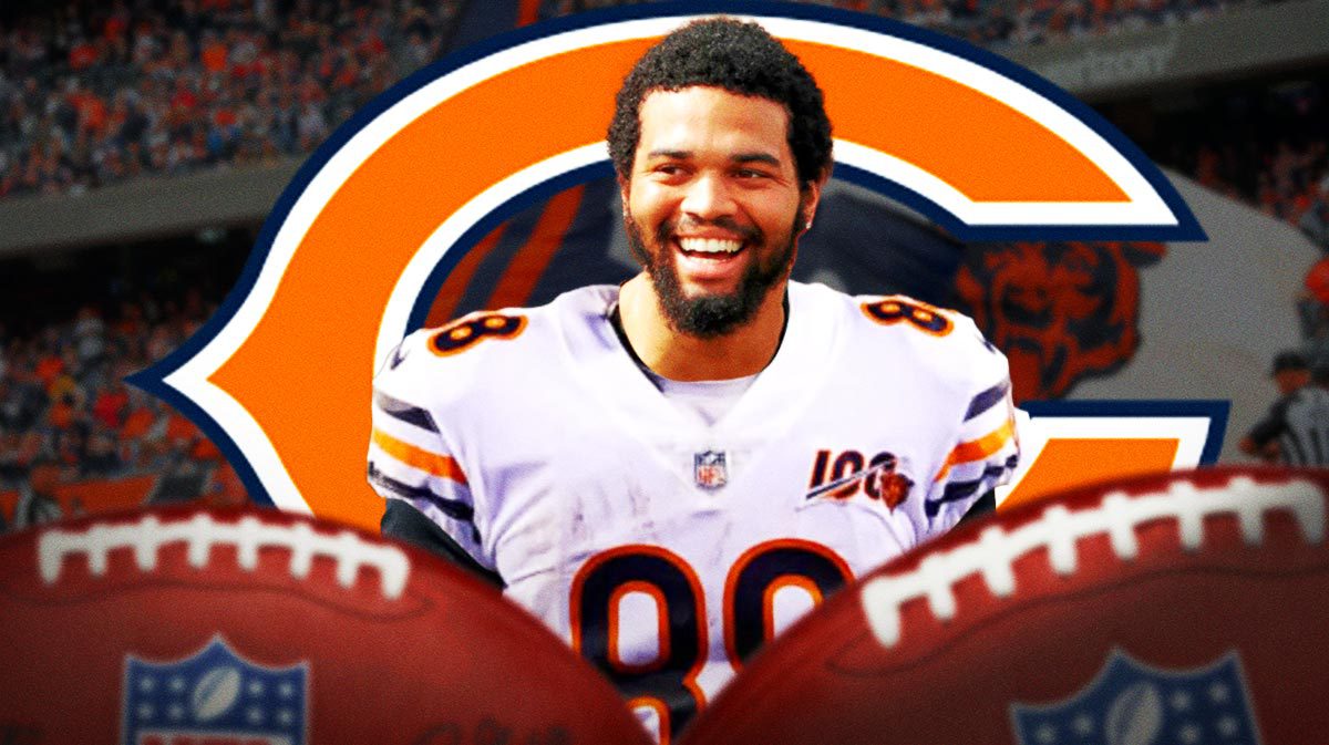 Caleb Williams in Chicago Bears uniform