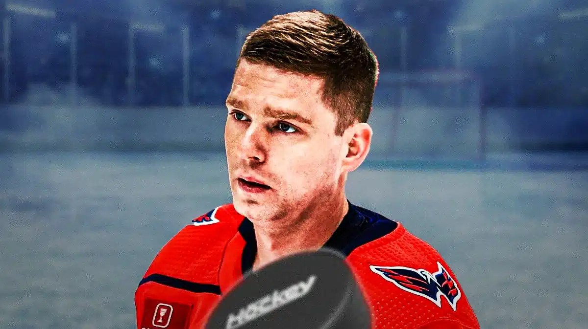 Former Washington Capitals center Evgeny Kuznetsov.