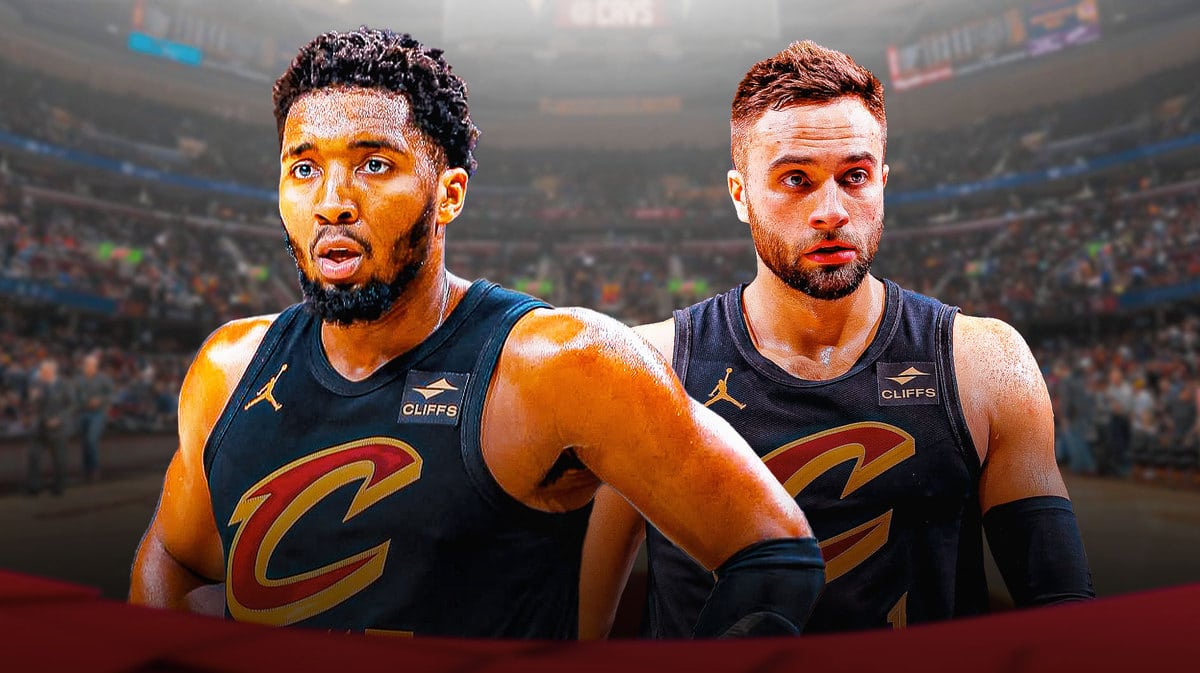 Cavs' Donovan Mitchell and Max Strus