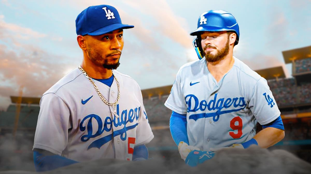 Mookie Betts, Gavin Lux, Los Angeles Dodgers