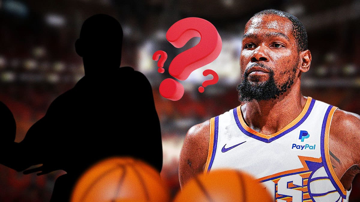 Phoenix Suns forward Kevin Durant and an undetermined opponent for the Suns in the NBA playoffs.