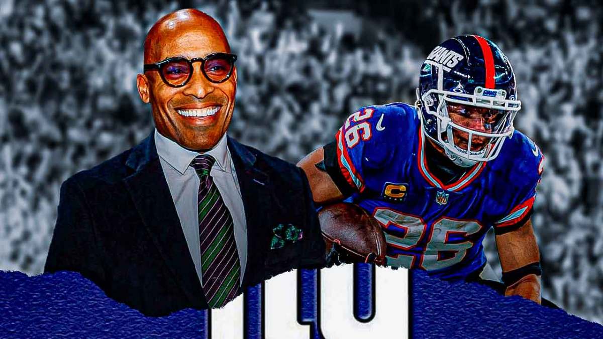 New Eagles running back Saquon Barkley gets honest about Tiki Barber's 'dead to us' comment in an appearance on the New Heights podcast