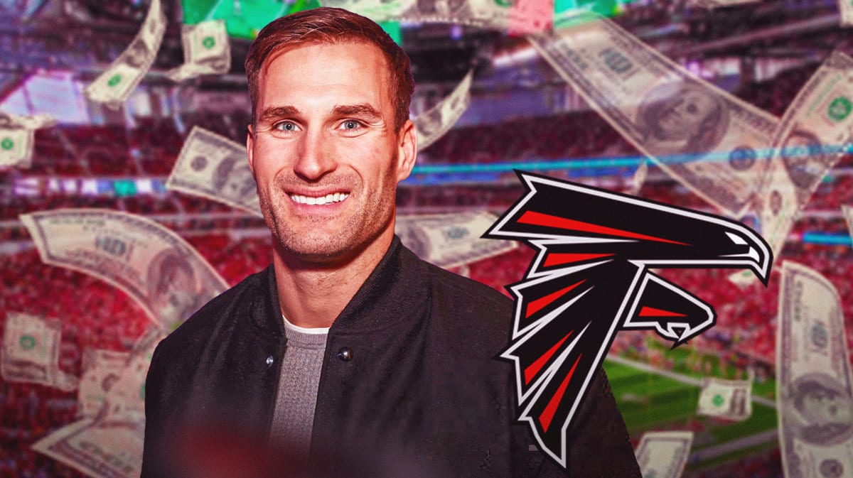 Falcons' Kirk Cousins surrounded by money