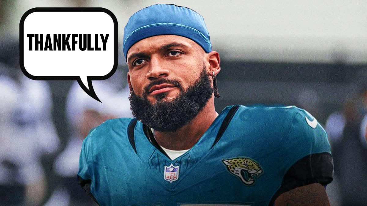 Gabe Davis in Jaguars' jersey