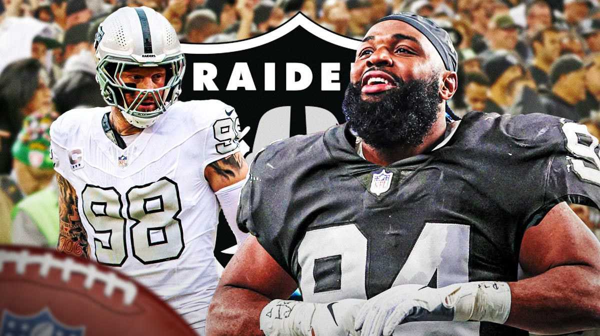 New Las Vegas Raiders teammates Maxx Crosby and Christian Wilkins