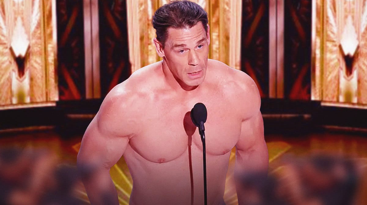 John Cena at the Oscars.