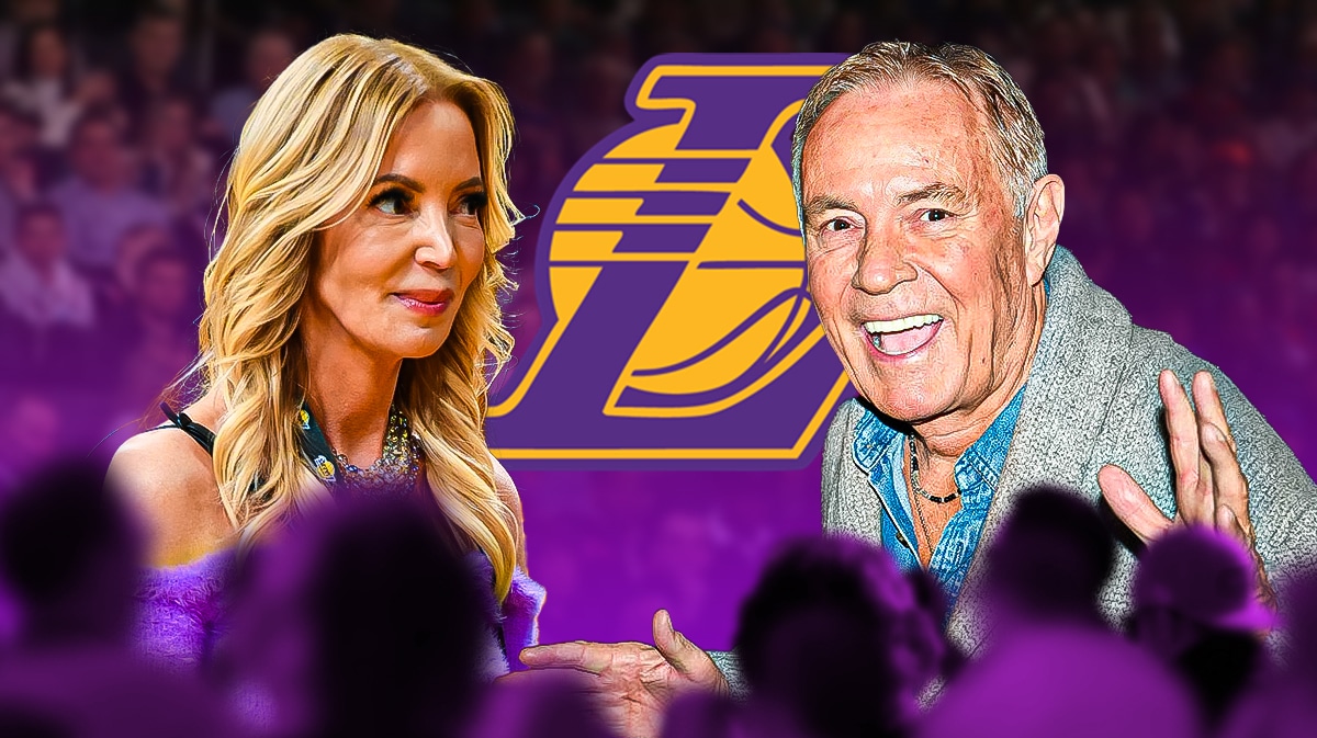 johnny buss jeanie lakers