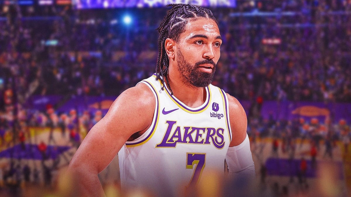 Gabe Vincent got an update on his Lakers return.