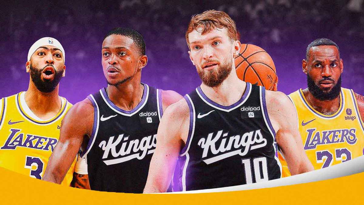 lebron james lakers domantis sabonis deaaron fox kings