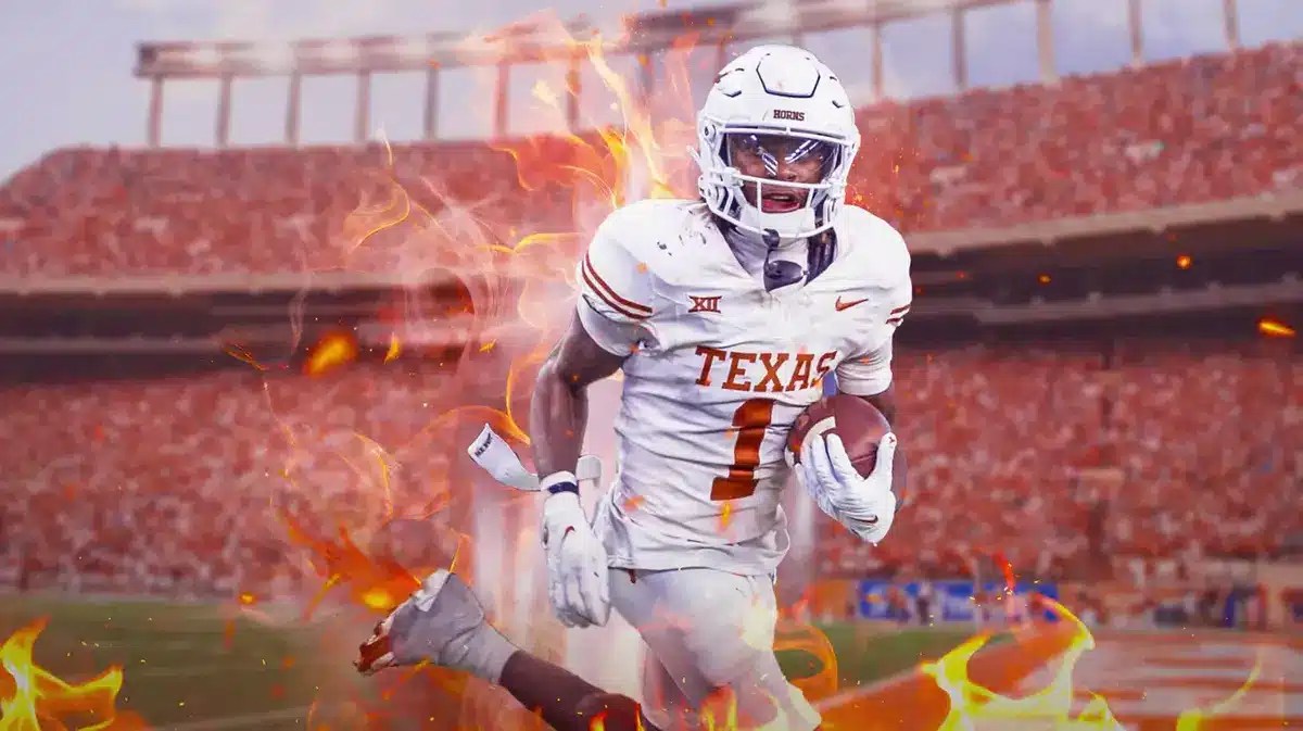 Xavier Worthy NFL Combine 40 yard dash.