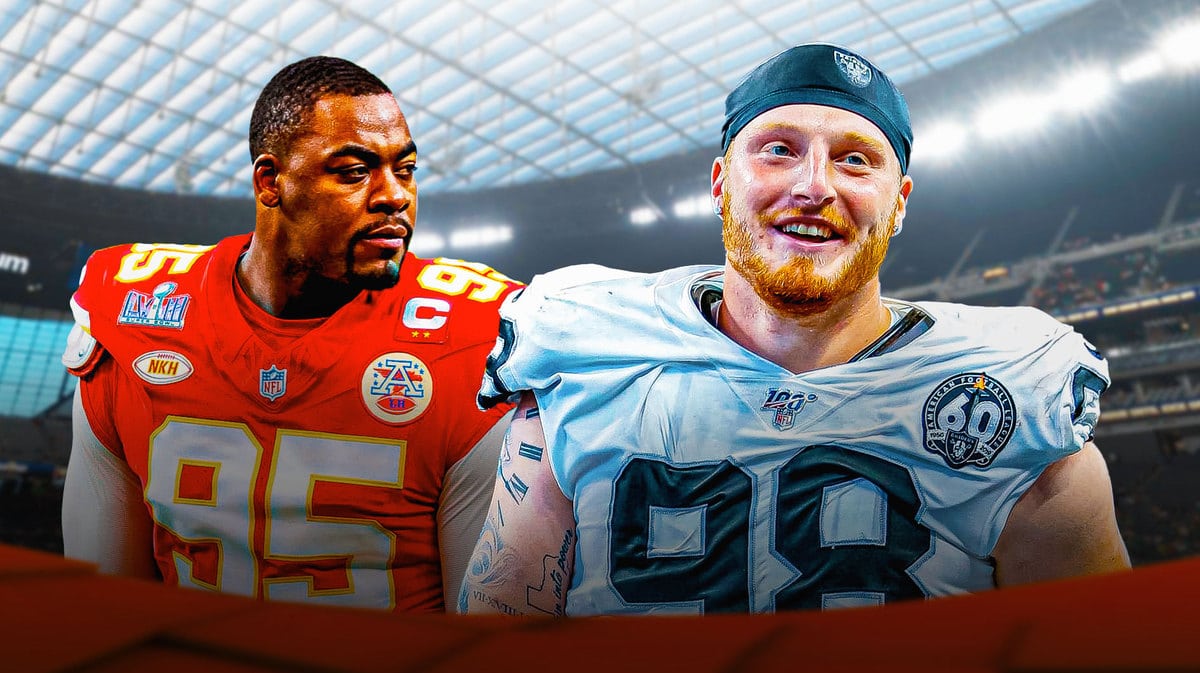 Chiefs Chris Jones and Raiders Antonio Pierce mentee Maxx Crosby