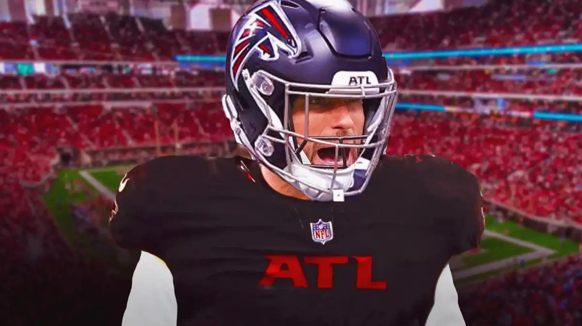 Vikings quarterback Kirk Cousins in a Falcons uniform