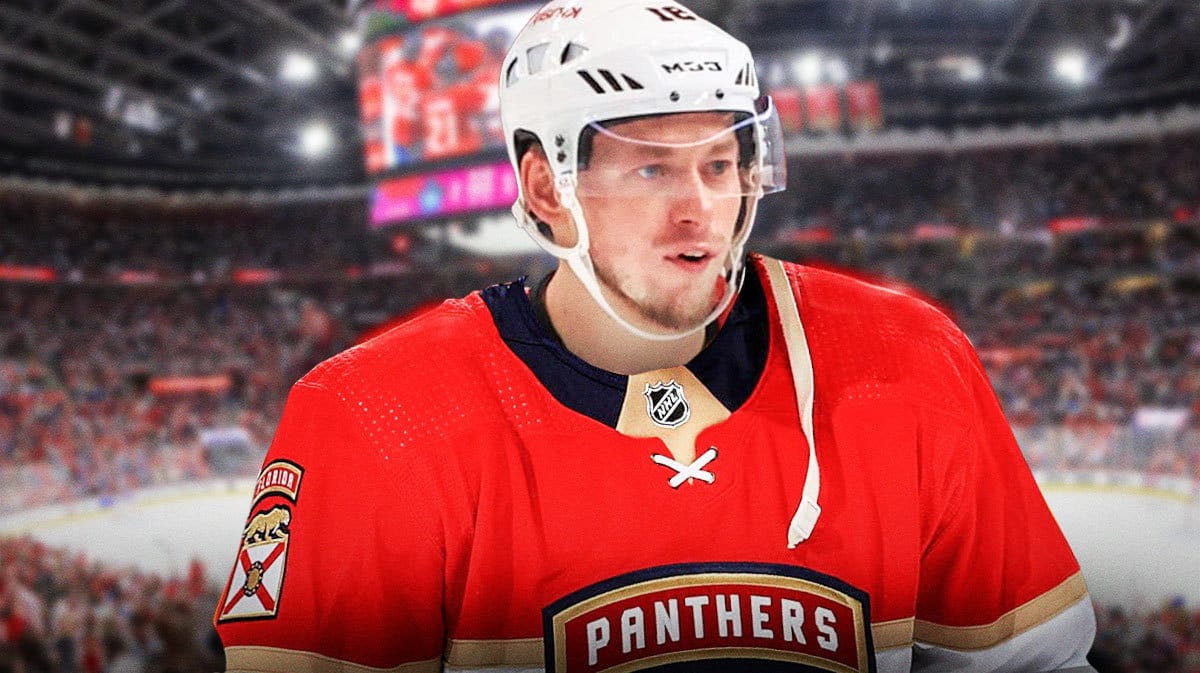 Vladimir Tarasenko in Florida Panthers jersey
