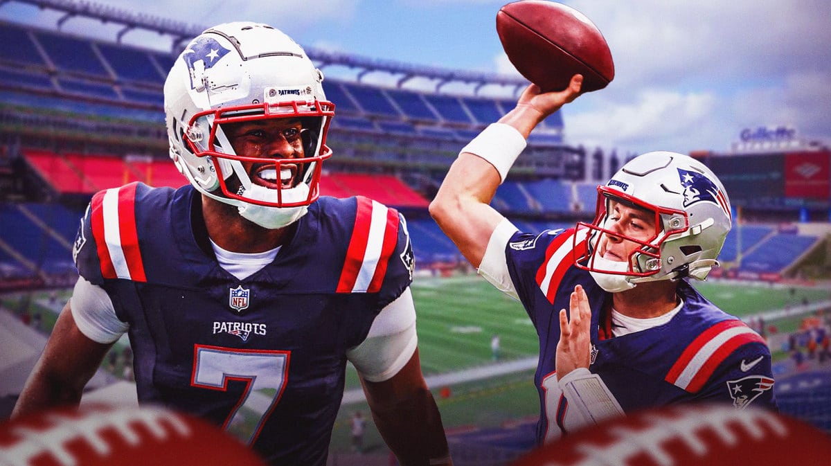 Patriots' JuJu Smith-Schuster and Mac Jones