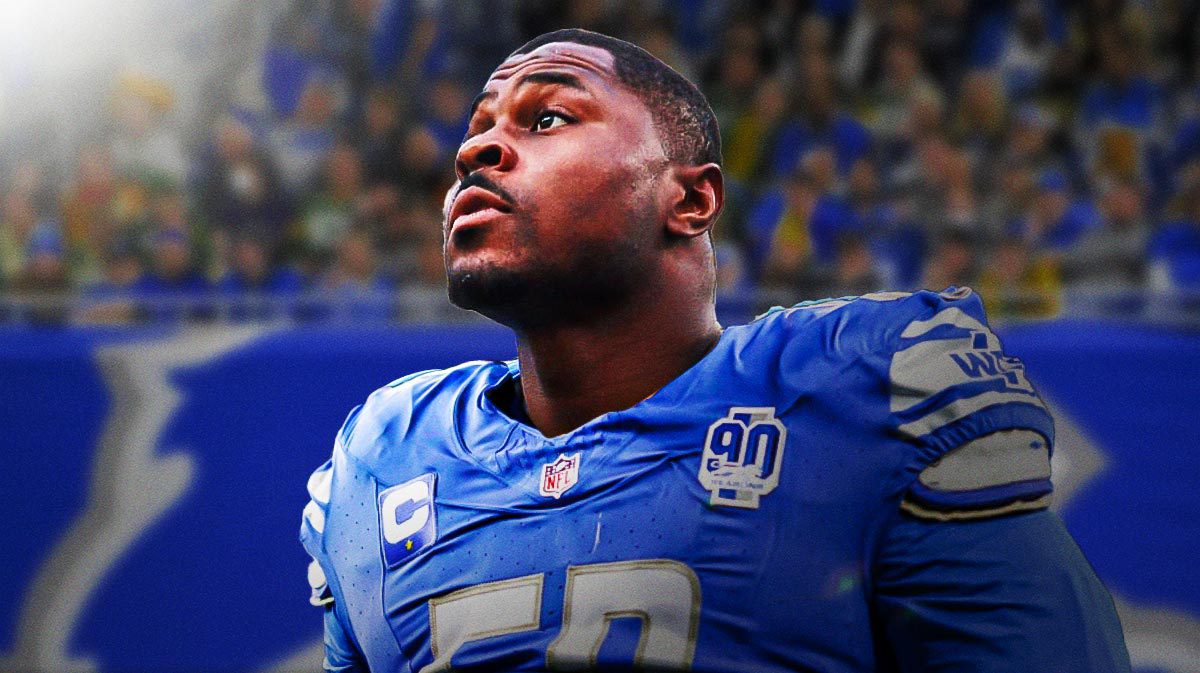 Chargers' Khalil Mack in a Lions jersey