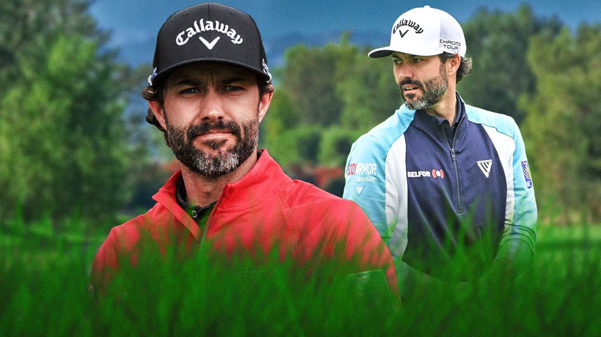 PGA Tour pro Adam Hadwin at Players Championship