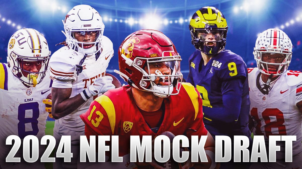 Malik Nabers, Xavier Worthy, Caleb Williams, J.J. McCarthy, Marvin Harrison Jr.