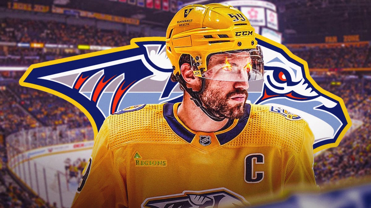 Roman Josi making Predators history with Paul Kariya.