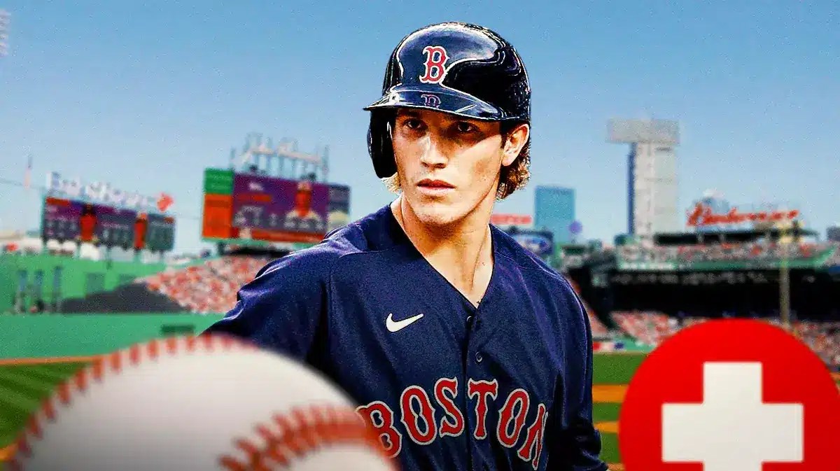 Red Sox center fielder Jarren Duran injury