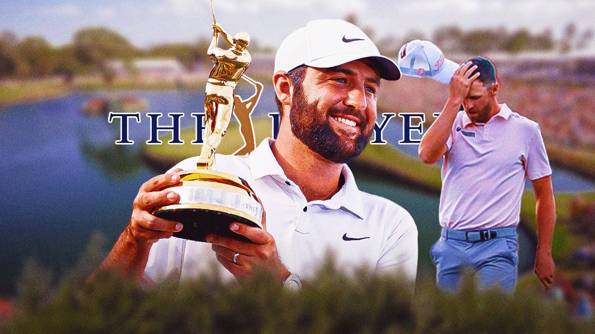 scottie scheffler wyndham clark the players golf