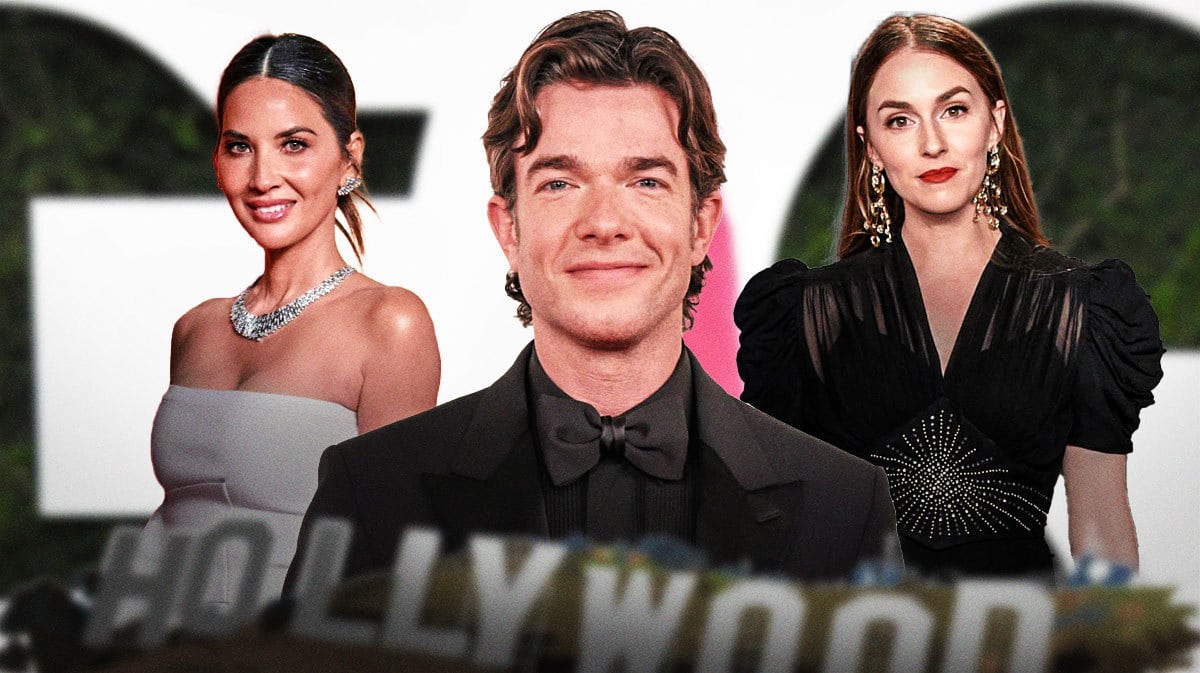 John Mulaney, Olivia Munn, and Anna Marie Tendler
