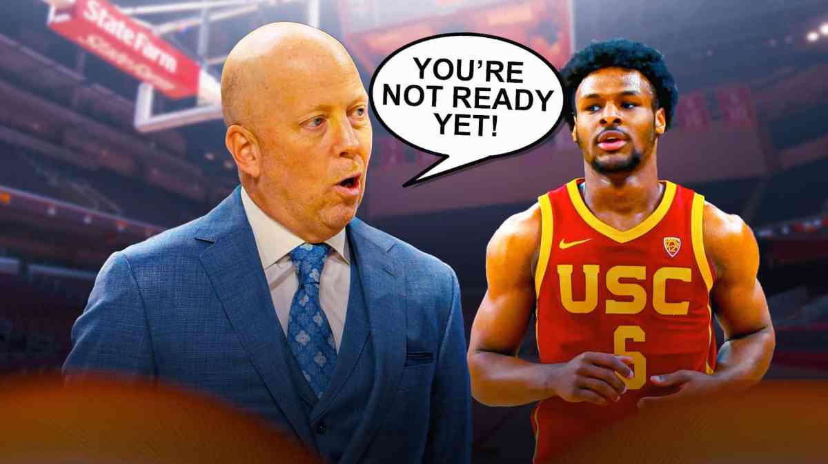 Mick Cronin tells Bronny James he's not ready