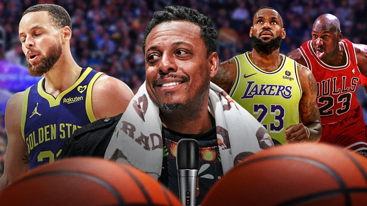 Paul Pierce, Warriors Stephen Curry, LeBron James, Michael Jordan