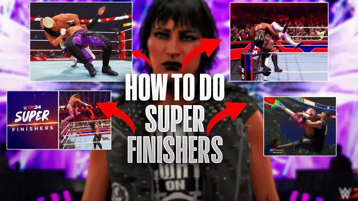 WWE 2K24 Guides How to do Super Finishers