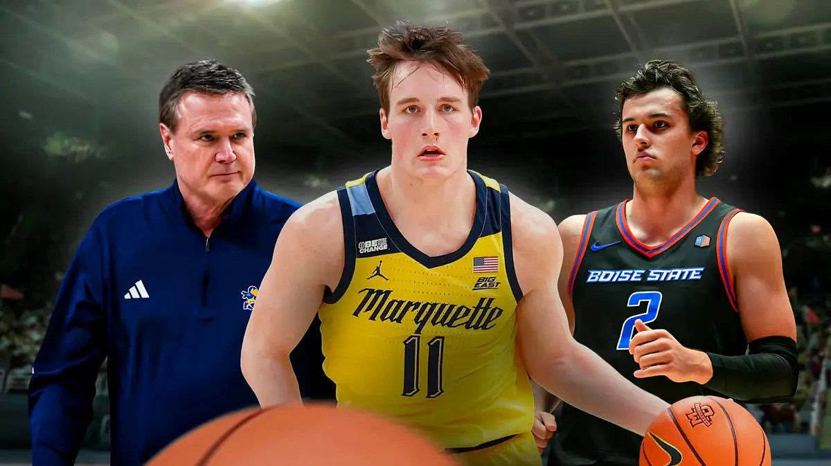 Bill Self Kansas, Tyler Kolek Marquette, Tyson Degenhart Boise State
