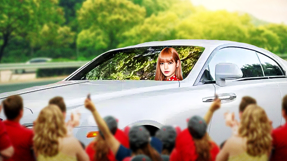 Lisa in a car from her collection.