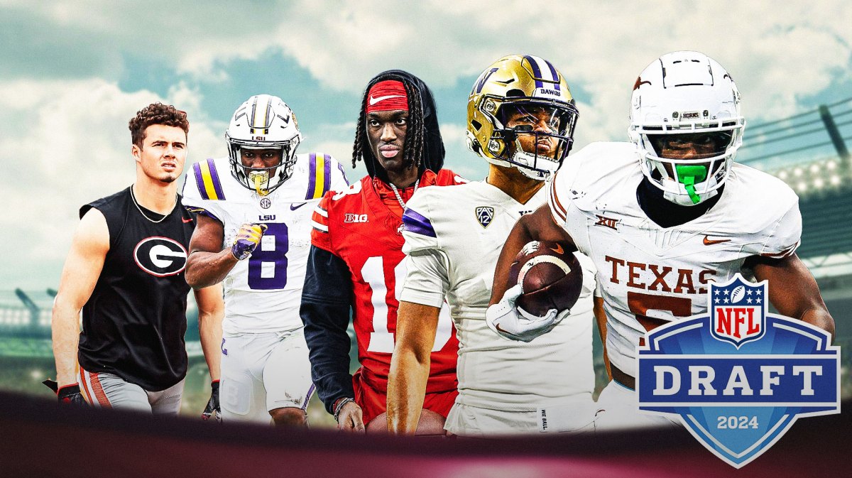 2024 NFL Draft, Ladd McConkey, Malik Nabers, Marvin Harrison Jr., Rome Odunze, Adonai Mitchell, wide receiver power rankings