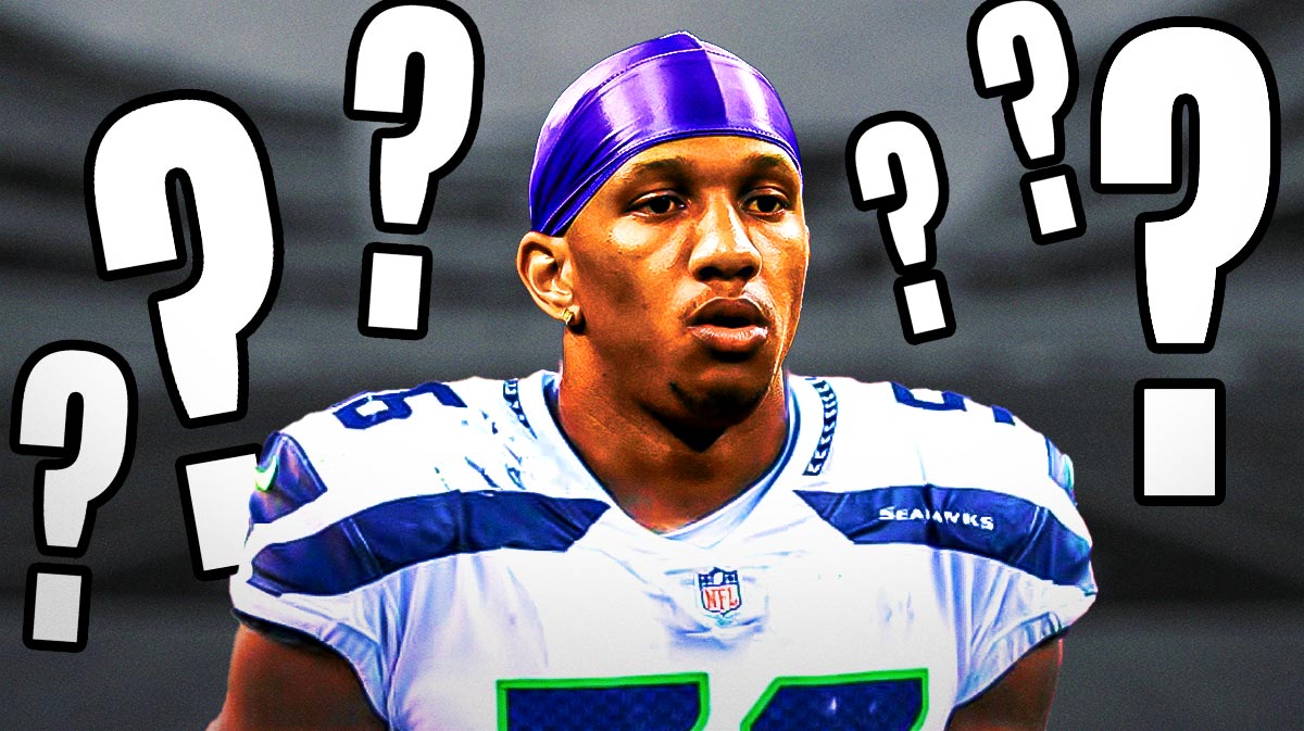Michael Penix Jr. in a Seahawks uniform. Question marks everywhere.