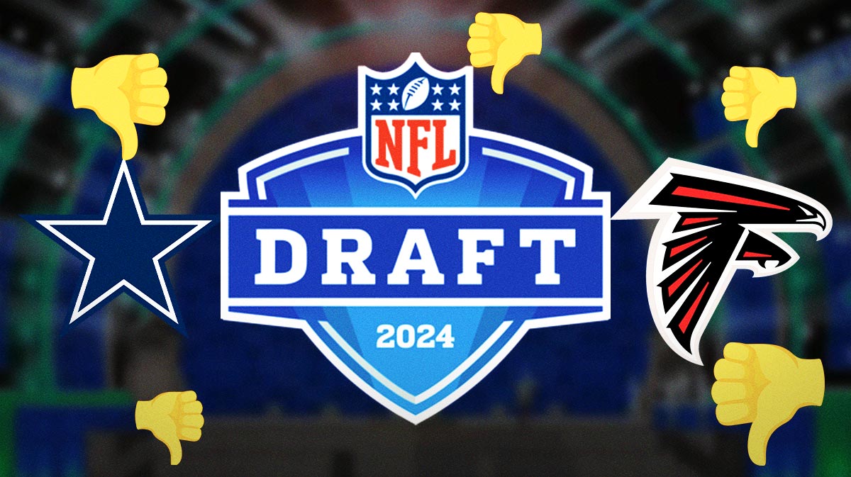 2024 NFL Draft with thumbs down for Cowboys, Falcons