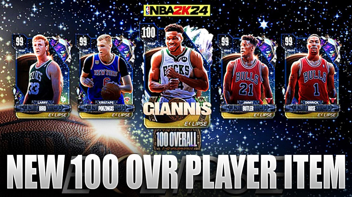 NBA 2K24 Eclipse Event Adds 100 OVR Giannis Antetokounmpo