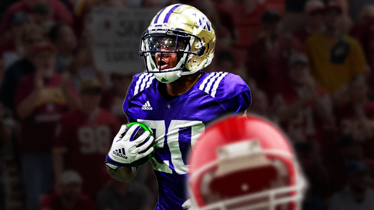 Washington football running back Tybo Rogers