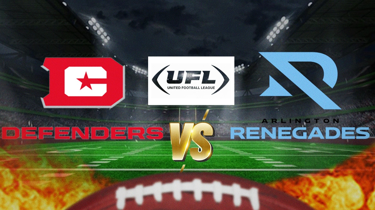 Defenders vs. Renegades prediction, odds, pick, how to watch UFL 4/13