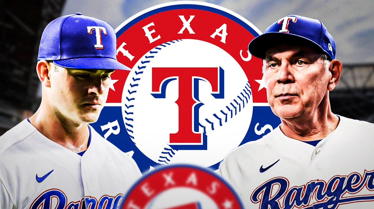 Rangers' Cody Bradford and Bruce Bochy