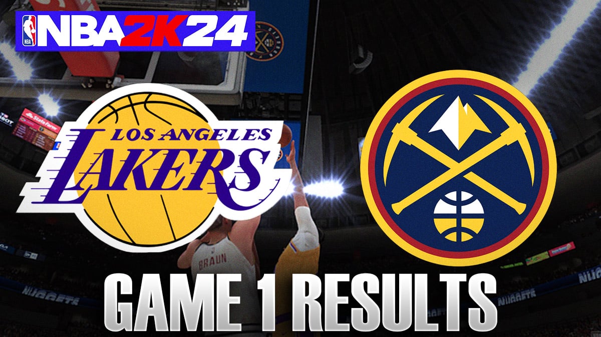 Lakers vs. Nuggets Game 1 Results Simulated With 2K24